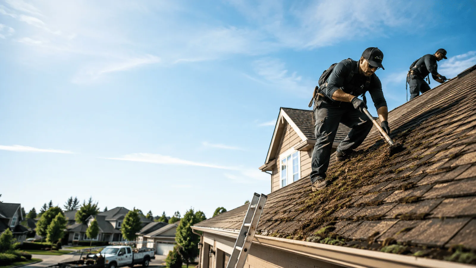 Roof Moss Removal in Pennington, MN near me